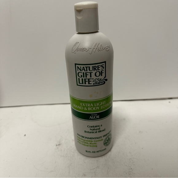 Queen Helene Natures Gift of Life Extra Light Hand and Body Lotion 16 OZ HTF - Picture 1 of 3